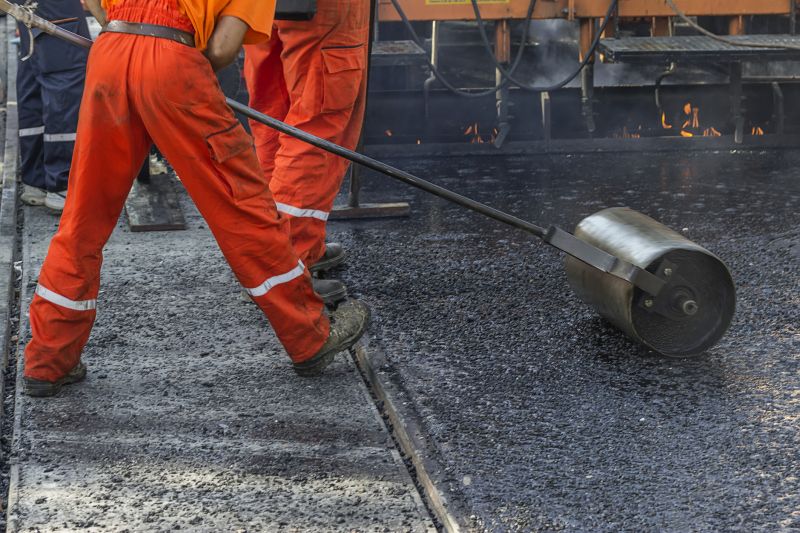 Industrial Asphalt Paving